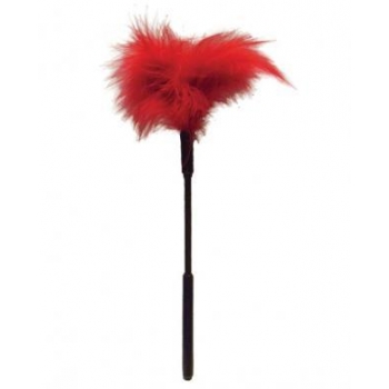 Feather Ticklers 7 inches Red