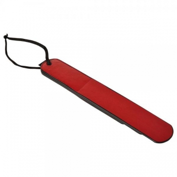 Sportsheets Saffron Layer Paddle - Black/Red