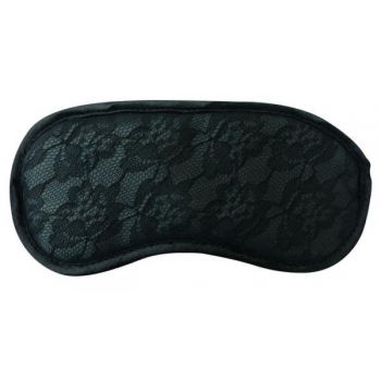 Midnight Lace Blindfold Black O/S