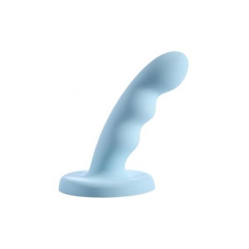 Jaspar 6in Silicone Dildo Blue