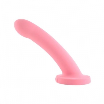 Daze 7-Inch Vibrating Silicone Dildo in Pink