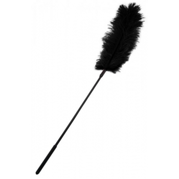 Ostrich Feather Tickler - Black