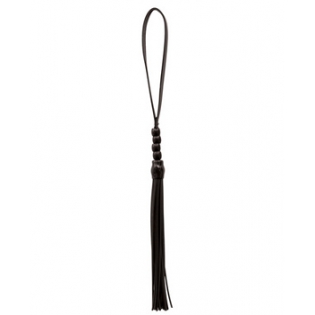 Noir Beaded Flogger