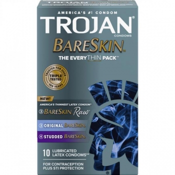 Trojan Bareskin Everything 10 Ct