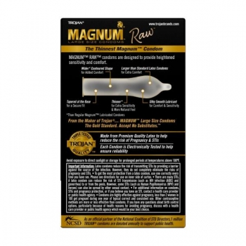 Trojan Magnum Raw 10 Pack