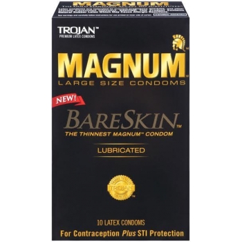 Trojan Magnum Bareskin 10 Pack Condoms