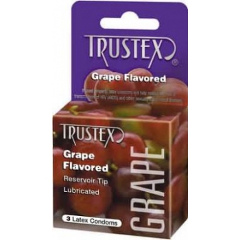 Grape Flavored Condom 3 pack