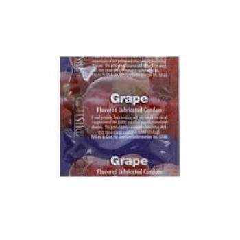 Grape Flavored Condom 3 pack