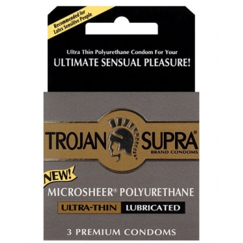 Trojan Supra Lubricated 3pk