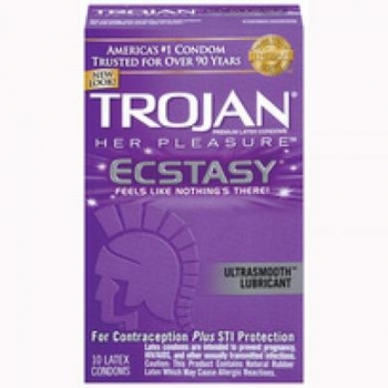 Trojan Her Pleasure Ecstasy 10 Pack