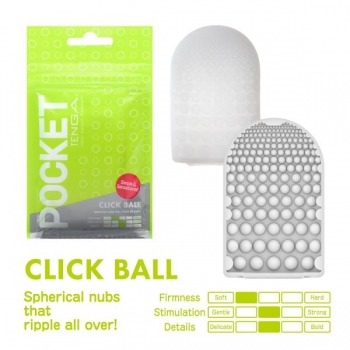 Pocket Tenga Click Ball - Disposable Masturbator