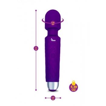 Viben Tempest Intense Wand Massager Violet