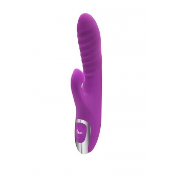 Viben Frenzy Rabbit Vibe W/ Clit Suction Berry