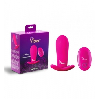 Viben Intrigue Panty Vibe W/ Pleasure Nubs Hot Pink