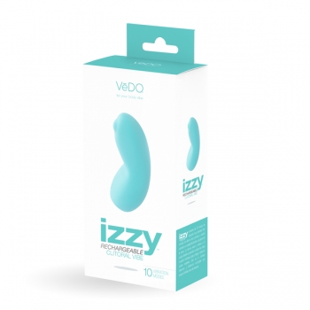 Vedo Izzy Rechargeable Clitoral Vibrator - Blue