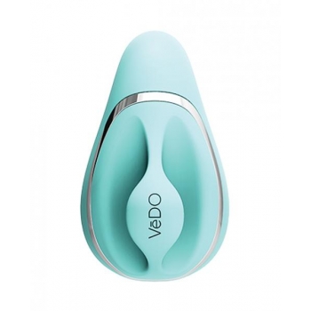 Vedo Suki Rechargeable Sonic Vibe Tease Me Turquoise