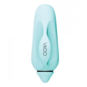 Vedo Vivi Rechargeable Finger Vibe Tease Me Turquoise