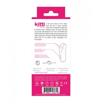 Vedo Kitti Rechargeable Vibe Foxy Pink