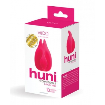 Vedo Huni Rechargeable Finger Vibe Foxy Pink