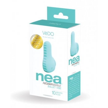 Vedo Nea Rechargeable Finger Vibe Turquoise