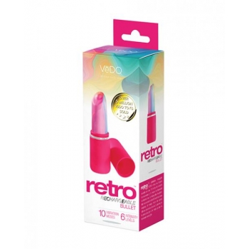 Vedo Retro Rechargeable Bullet - Pink