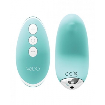 Vedo Niki Rechargeable Panty Vibe - Tease Me Turquoise