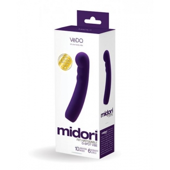 Vedo Midori Rechargeable Gspot Vibe Deep Purple