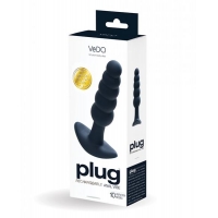 Vedo Plug Rechargeable Anal Plug Black Pearl