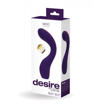 Desire G Spot Vibrator - Purple