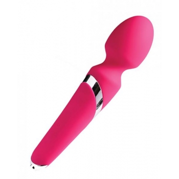 Vedo Wanda Rechargeable Wand Vibe Foxy Pink