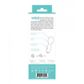 Vedo Wini Rechargeable Mini Wand Turquoise