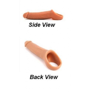 Ride On Hollow Penis Enhancer Beige