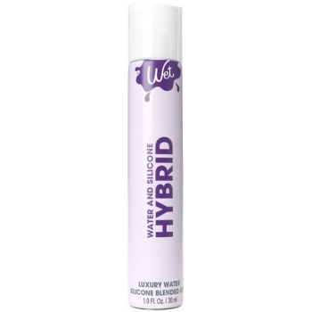 Wet Hybrid Water/Silicone Personal Lubricant - 1 oz