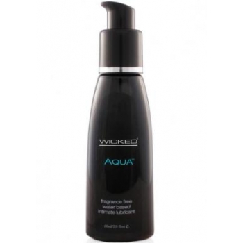 Wicked Aqua Lube Fragrance Free 2 oz