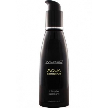 Wicked Aqua Sensitive Lube 4 oz