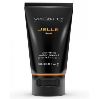 Wicked Jelle Heat Warming Anal Lubricant 4oz