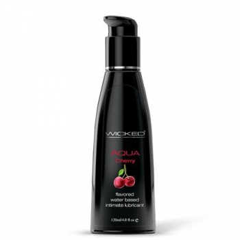 Wicked Aqua Cherry Water-Based Lubricant 4oz