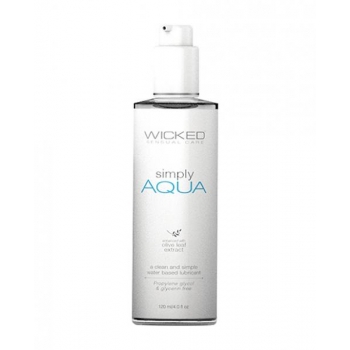 Wicked Simply Aqua Lubricant 4 fluid ounces