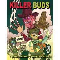 Killer Buds Adult Coloring Book - A Fun & Risque Experience