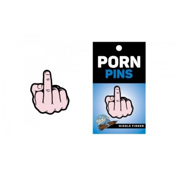 Middle Finger Peach Pin (net)