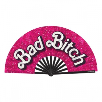 Bad Bitch Hand Fan - Pink