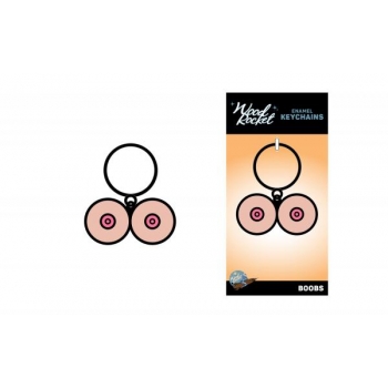 Boob Keychain - Funny Novelty Accessory