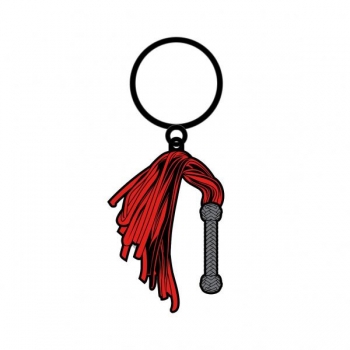 Wood Rocket Flogger Keychain - Fun & Novelty Accessory