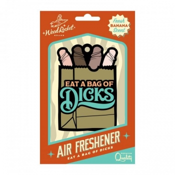 Bag of Dicks Air Freshener - Banana Scent