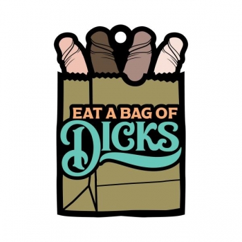 Bag of Dicks Air Freshener - Banana Scent