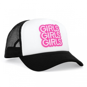 Girls Girls Girls Trucker Style Hat