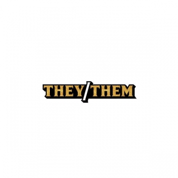 They/them Pronoun Pin (net)