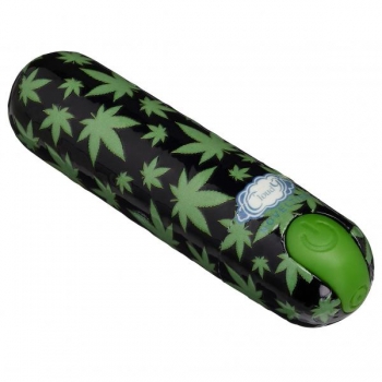 420 Stubby Vibe with Cannabis Leaf Design