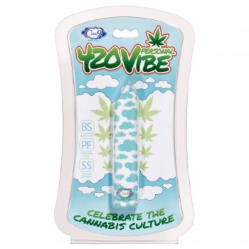 420 Stubby Vibe White Blue Cloud