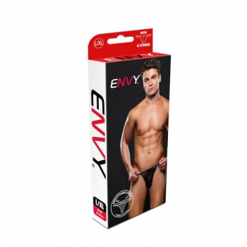 Envy Mesh G-string Black L/Xl